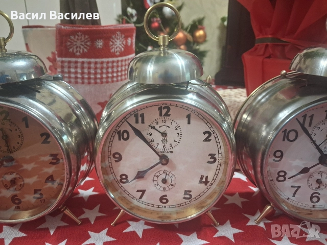 Продавам 4 броя немски будилници в колекционерски вид, снимка 3 - Антикварни и старинни предмети - 52887729