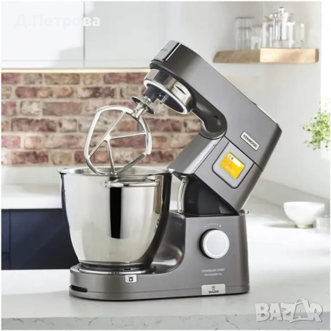 Кухненски робот Kenwood Titanium Chef Patissier XL KWL90.034SI – 1400W, снимка 2 - Кухненски роботи - 54234558