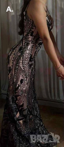 Официална / Бална рокля от бутик " Caviar" , снимка 5 - Рокли - 52139646