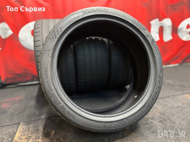 265 35 20, Летни гуми, Kumho EcstaPS91, 4 броя, снимка 4 - Гуми и джанти - 54076309