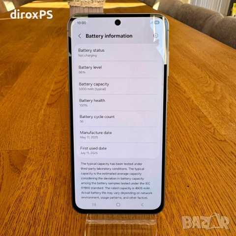 Samsung Galaxy A56 5G Black 128GB, снимка 9 - Samsung - 53107633