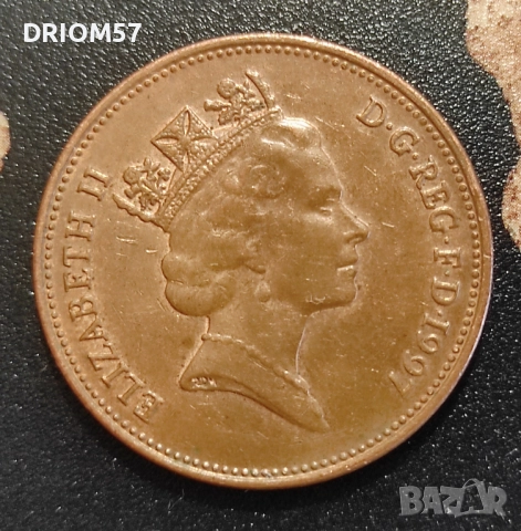 Монети Великобритания - 4 бр. [1997-2000], снимка 2 - Нумизматика и бонистика - 49743338