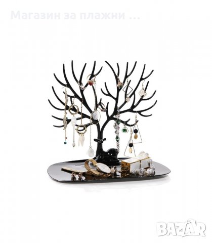 ПОСТАВКА ЗА БИЖУТА ДЪРВО С ЕЛЕНОВИ РОГА - код 2194, снимка 5 - Статуетки - 33947425