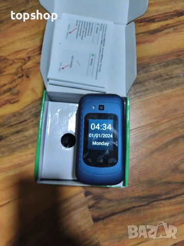 Нов SAIET - Link 4+ Умен мобилен телефон за възрастни хора 4G и Bluetooth - Големи бутони и букви..., снимка 10 - Motorola - 51589044