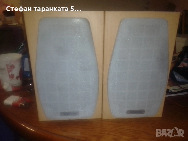 тонколони със 20 вата мощност и 8 ома съпротивление.