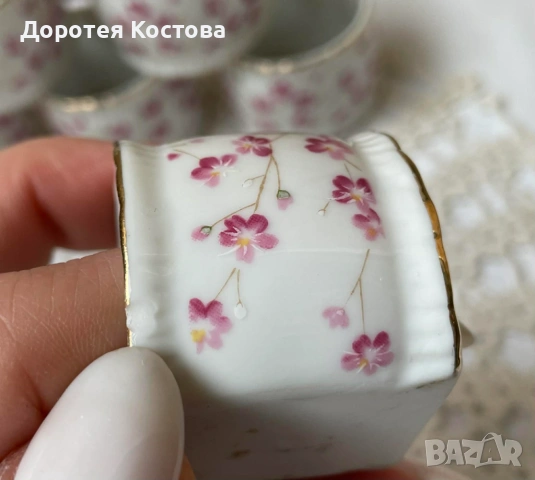 Красиви порцеланови пръстени от Япония, снимка 6 - Антикварни и старинни предмети - 54349410