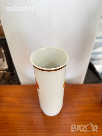 Баварска порцеланова ваза Creidlitz. №7756, снимка 6 - Антикварни и старинни предмети - 52822043