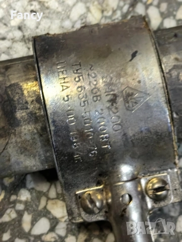 Стар мощен поялник 200 W, снимка 4 - Поялници и запояване - 52733904