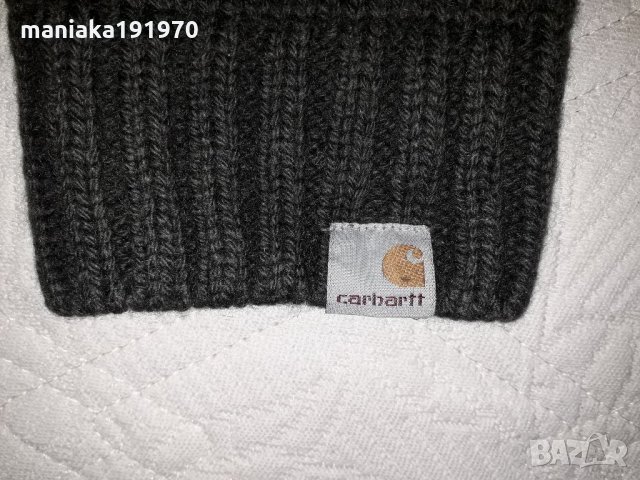 CARHARTT Men's 100% Shetland Wool (L) мъжки пуловер, снимка 5 - Пуловери - 31050936