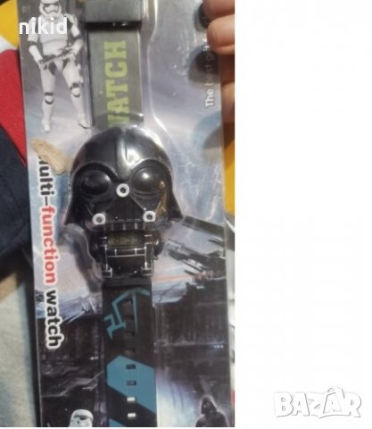  детски часовник електронен Dart darth Vader Дарт Вeйдър Star Wars Междузвездни войни , снимка 4 - Детски - 30968318