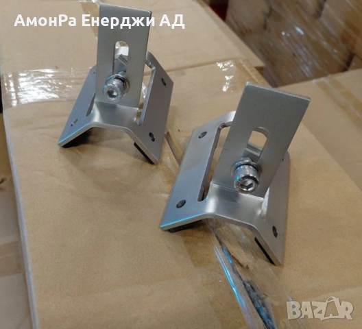 Скоба за трапецовиден метален покрив 08 в комплект с 4 самопробивни винта, имбус болт, федер шайба и, снимка 3 - Друга електроника - 54054464