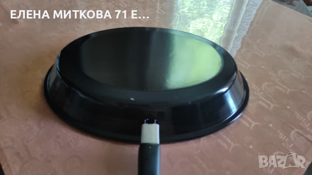 Голям емайлиран тиган за риба с овална форма отличен, снимка 4 - Съдове за готвене - 50760687