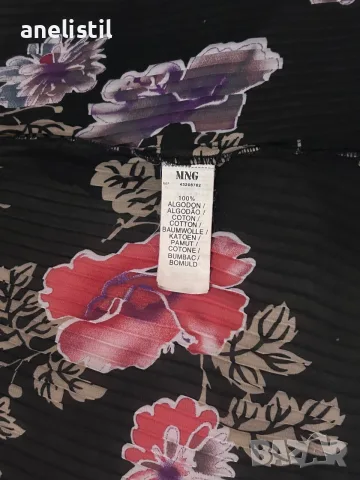 🌺 Ефектна дамска риза MNG / Mango – размер M, снимка 3 - Ризи - 55772972