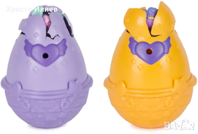Игрален комплект Hatchimals Alive Детска количка с фигурки, снимка 4 - Фигурки - 48859617
