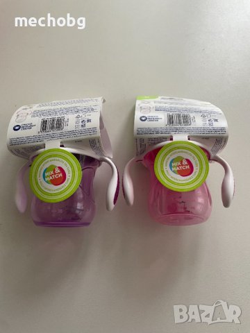 Chicco Преходна чаша 200 ml 6м+ за момиче, снимка 3 - Прибори, съдове, шишета и биберони - 38856988