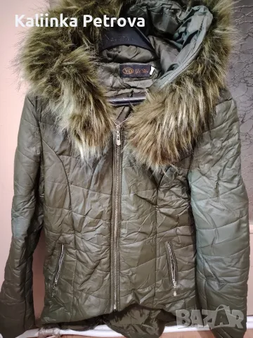 Дамско зимно кожено яке. , снимка 8 - Якета - 56496709