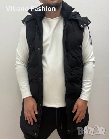 Мъжка парка без ръкави