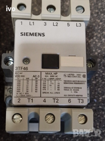 конектор siemens 3tf46, снимка 13 - Друга електроника - 53934191