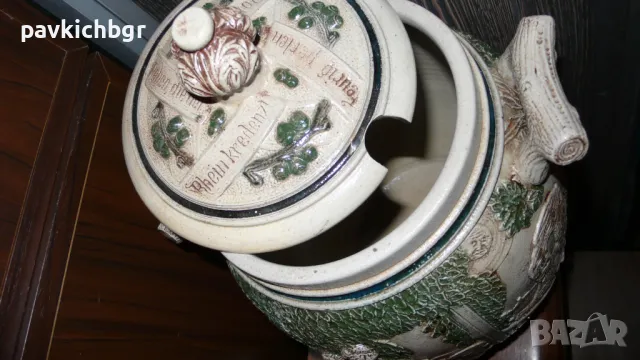Немско гърне с гравюри, снимка 7 - Антикварни и старинни предмети - 47644364
