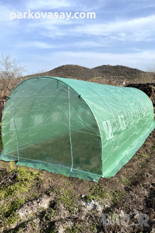 Тунелна оранжерия различни размери Доставка с ЕКОНТ цена - 15,00€, снимка 2 - Оранжерии - 53964593