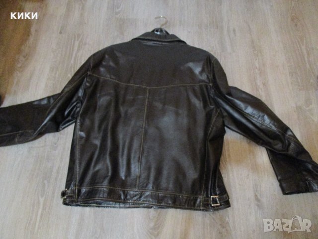 Мъжко кожено яке - естествена кожа, снимка 3 - Якета - 39816853