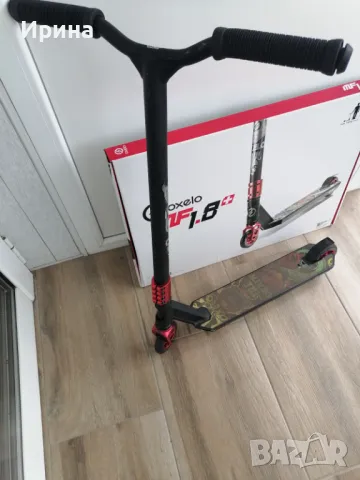 Tротинетка freestyle mf1.8 +, черно/червено