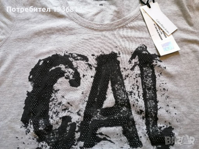 Тениска на Calvin Klein Jeans, снимка 5 - Тениски - 36399894