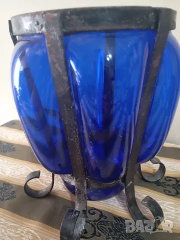 Ваза,съд Арт деко, снимка 3 - Антикварни и старинни предмети - 49747772