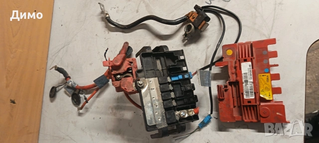 пиропатрон клема плюс плюсов кабел бмв е91 bmw e91