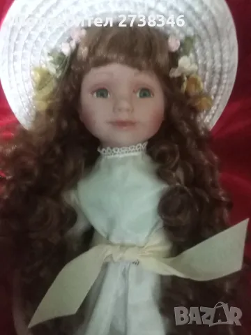 Старинна Руска порцеланови кукла , снимка 2 - Кукли - 48619314