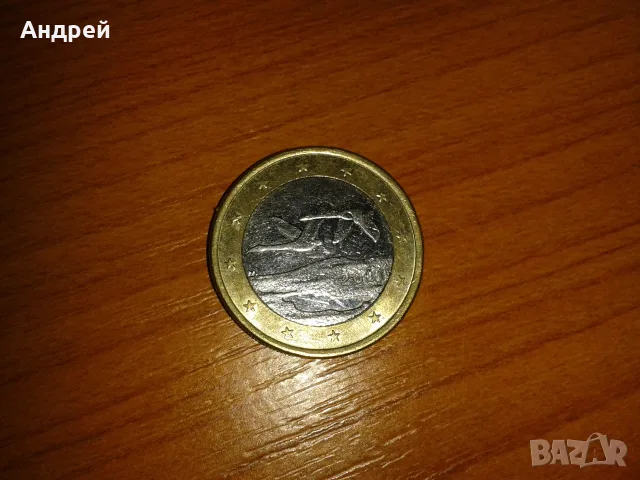 Монета от 1 евро, снимка 2 - Нумизматика и бонистика - 56344810
