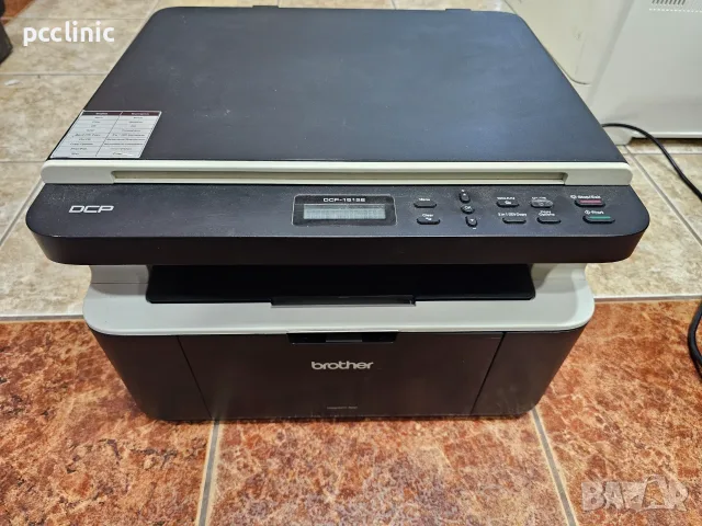 Мултифункционално устройство Brother DCP-1512E (Лазерен принтер, Скенер, Копир) + 6 м. гаранция