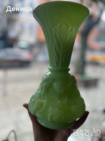 Започваме с нещо изключително🥰  Невероятна на живо, безкрайно красива, страхотен цвят, форма, релеф, снимка 7 - Вази - 53027686