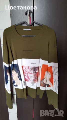 Дамска спортна блуза на марката ЗАРА, снимка 1 - Блузи с дълъг ръкав и пуловери - 29550257
