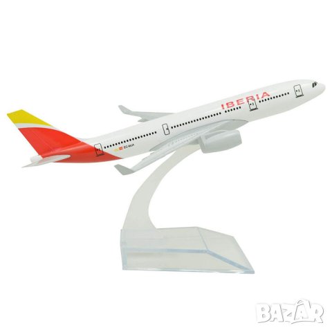 Еърбъс 330 самолет модел макет Iberia метален A330 Иберия, снимка 5 - Колекции - 42896770
