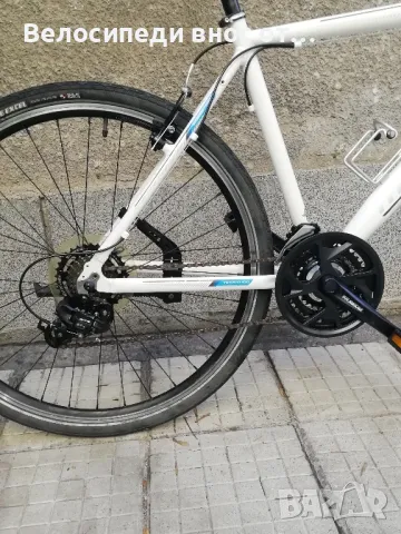 Алуминиев велосипед 28 цола 21 скорости палцови команди shimano много запазено технически ок , снимка 9 - Велосипеди - 48499019