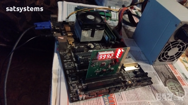 Дънна платка Asus B85M-A R2.0 Socket LGA1150 CPU+FAN+RAM, снимка 10 - Дънни платки - 51704100