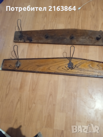 старинни закачалки за стена, снимка 3 - Закачалки - 44606047