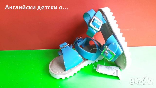 Английски детски сандали с естествена кожа стелка-NEXT , снимка 2 - Детски сандали и чехли - 36990325
