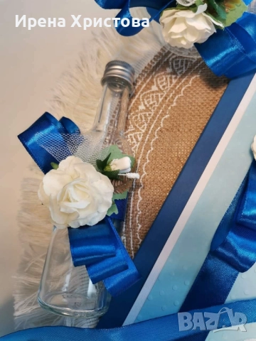 Комплект за кръщене, снимка 6 - Декорация - 52863956