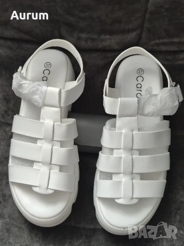 Дамски сандали платформа Carolie , снимка 5 - Сандали - 50468900