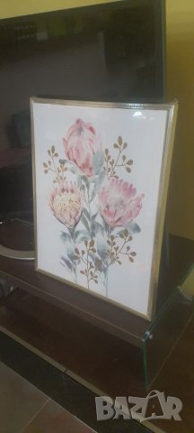 Картина върху канаваца със златиста рамка, снимка 2 - Картини - 35281944