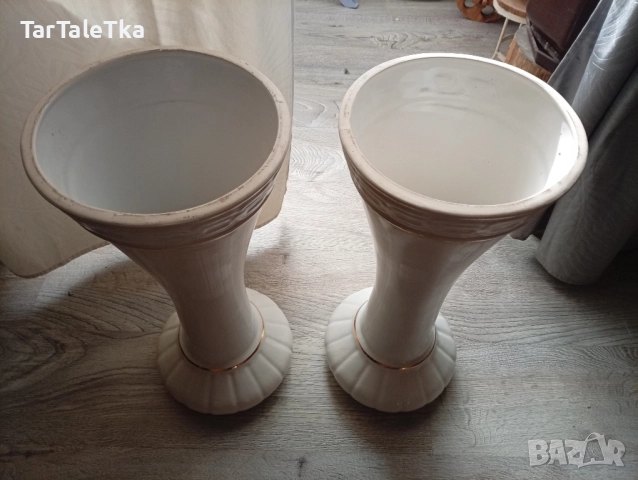 Вази големи с позлата, снимка 4 - Вази - 51798817