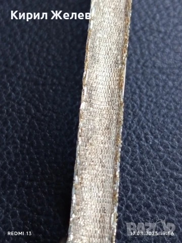 Арт шнола за коса метална цвете много красива 44070, снимка 3 - Аксесоари за коса - 51395727