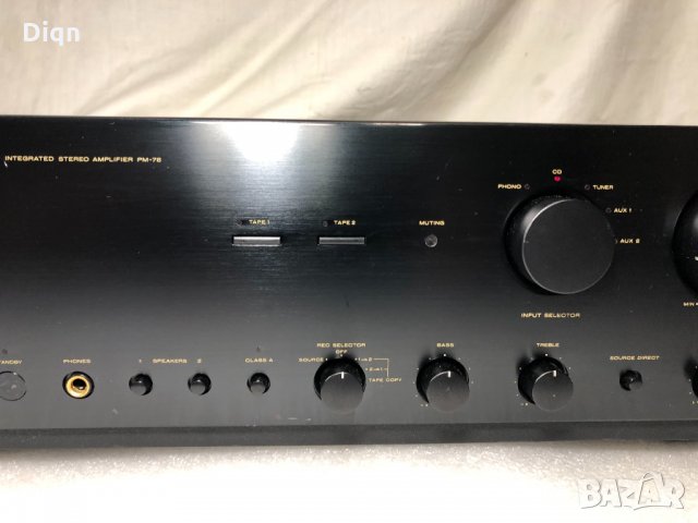 Marantz PM-78 ClassA, снимка 13 - Ресийвъри, усилватели, смесителни пултове - 31111208