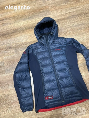 Висок клас дамско хибридно яке  Bergans of Norway MYRE Pertex 700cuin Down hubrid Jacket , M размер, снимка 4 - Якета - 54220110