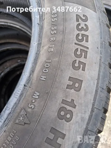 235 55 18 Континентал 4броя зимни , снимка 6 - Гуми и джанти - 56223635