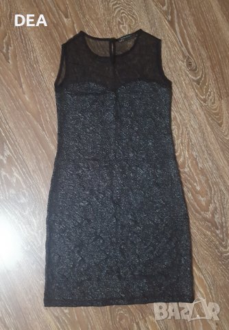 Дамска черна рокля ZARA BASIC 38н-30лв.НАМАЛЕНИЕ, снимка 2 - Рокли - 39460144