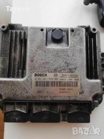 Компютър ecu engine controller за Рено NISSAN- RENAULT megane -BOSCH 1.9DCI, снимка 2 - Части - 37613605