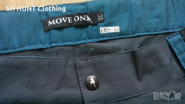 MOVE ON Stretch Trouser размер XL панталон със здрава и еластична материи - 1335, снимка 14 - Панталони - 51359954